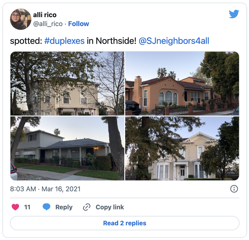 Fourplexes tweet