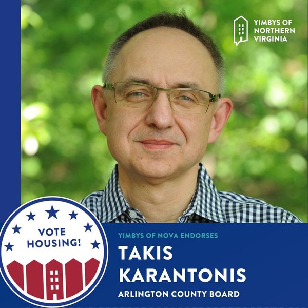 Takis Karantonis For Arlington County Board
